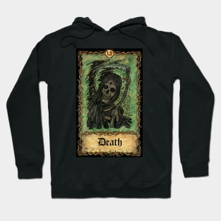 Death. Eternal Bones Tarot (Colorful) Hoodie